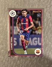 2023 Topps Merlin UEFA Lamine Yamal #27 card