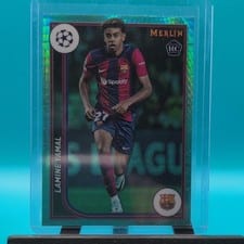 2023 Topps Merlin UEFA Lamine Yamal #27 card