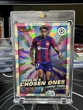 2023 Topps Merlin UEFA Chosen One Lamine Yamal #MC-1 card