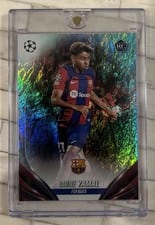 2023 Topps UEFA Club Jade Edition Lamine Yamal #64 card