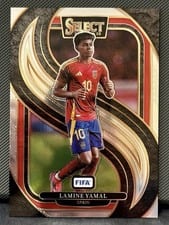 2024 Panini Select FIFA Lamine Yamal #190 card