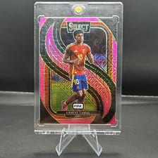 2024 Panini Select FIFA Lamine Yamal Pink Mojo #190 card