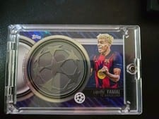 2025-26 Topps UEFA Club Competitions Starball Commemorative Relics Lamine Yamal #SCR-LY card