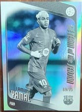 2025 Topps UEFA Lamine Yamal #10 card