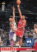 1995-96 Collector's Choice Base Set Lamond Murray #332 card