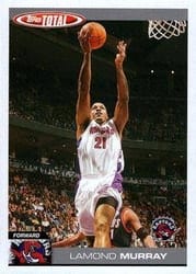 2004-05 Topps Total Base Set Lamond Murray #258 card