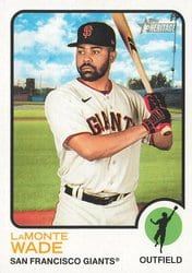 2022 Topps Heritage Base Set LaMonte Wade #359 card