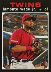 2020 Topps Heritage Base Set LaMonte Wade Jr. #575 card