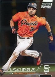 2022 Stadium Club Chrome Base Set LaMonte Wade Jr. #107 card