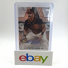 2023 Topps Baseball Stars Autographs (Series 1) LaMonte Wade Jr. #BSA-LW card