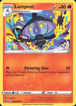 2022 Lost Origin Lampent #25 card