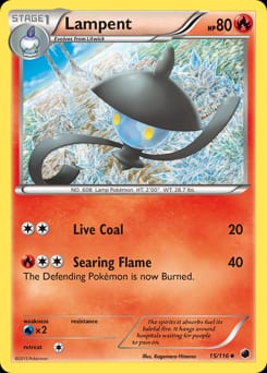 Plasma Freeze Lampent #15 card