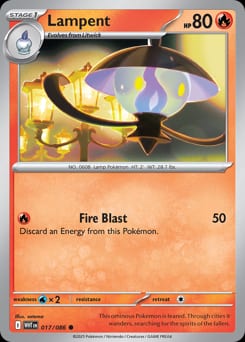 White Flare Lampent #17 card