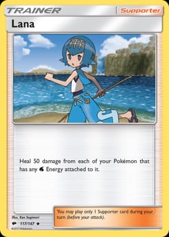 Burning Shadows Lana #117 card