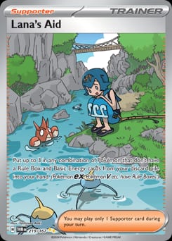 2024 Twilight Masquerade Lana's Aid #219 card