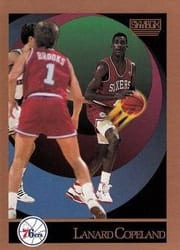 1990-91 SkyBox Base Set Lanard Copeland #213 card