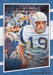 2020 Donruss All-Time Gridiron Kings Lance Alworth #ATGK-LA card