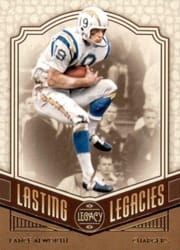 2020 Panini Legacy Lasting Legacies Lance Alworth #LL-LA card
