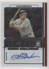 2021 Donruss Optic Retro Signature Series Lance Berkman #RET-LB card