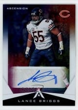 2021 Panini Chronicles Ascension Autographs Lance Briggs #ASC-LBR card