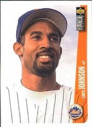 1996 Collector's Choice Base Set Lance Johnson #625 card