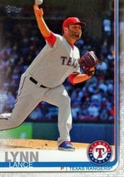 2019 Topps Update Base Set Lance Lynn #US258 card