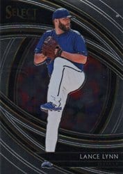 2020 Panini Select Base Set Lance Lynn #120 card
