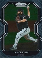 2021 Panini Prizm Base Set Lance Lynn #240 card
