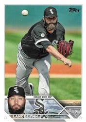 2023 Topps Base Set Lance Lynn #358 card