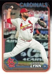 2024 Topps Base Set Lance Lynn #630 card