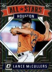 2018 Donruss Optic Base Set Lance McCullers #168 card