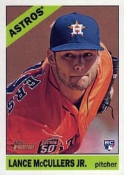 2015 Topps Heritage Base Set Lance McCullers Jr. #605 card