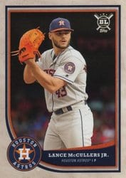 2018 Topps Big League Base Set Lance McCullers Jr. #118 card