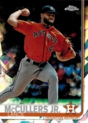 2019 Topps Chrome Sapphire Edition Base Set Lance McCullers Jr. #397 card