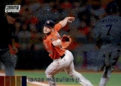 2020 Stadium Club Chrome Base Set Lance McCullers Jr. #211 card