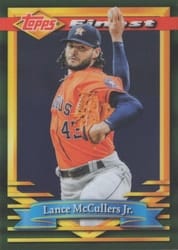2021 Finest Flashbacks Base Set Lance McCullers Jr. #27 card