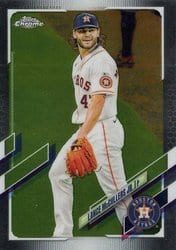 2021 Topps Chrome Base Set Lance McCullers Jr. #209 card