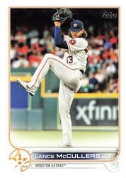 2022 Topps Base Set Lance McCullers Jr. #637 card