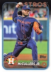2024 Topps Base Set Lance McCullers Jr. #588 card