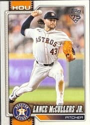 2026 Topps Base Set Lance McCullers Jr. #556 card