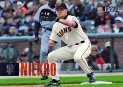 2006 Upper Deck Base Set Lance Niekro #393 card
