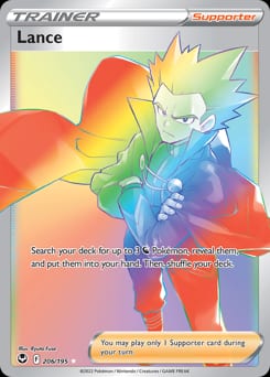 2022 Silver Tempest Lance #206 card