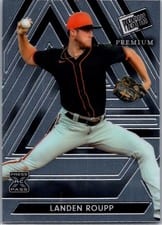 2024 Leaf Press Pass Premium Baseball Base Set Landen Roupp #86 card