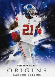 2018 Panini Origins Base Set Landon Collins #84 card