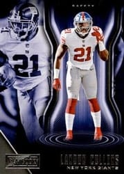 2018 Panini Playbook Base Set Landon Collins #61 card
