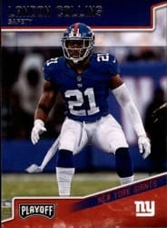 2018 Panini Playoff Base Set Landon Collins #142 card