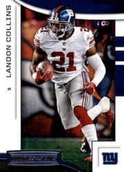 2018 Panini Rookies & Stars Base Set Landon Collins #6 card