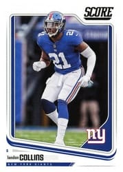 2018 Score Base Set Landon Collins #236 card