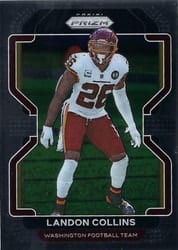 2021 Panini Prizm Base Set Landon Collins #215 card