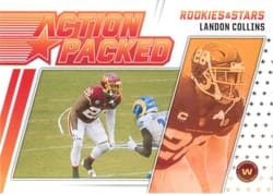 2021 Panini Rookies & Stars Action Packed Landon Collins #AP-24 card